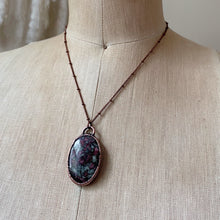 Load image into Gallery viewer, Eudialyte Oval Necklace #1 - Ready to Ship