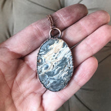 Load image into Gallery viewer, Chalcedony Oval Necklace #2 - Ready to Ship