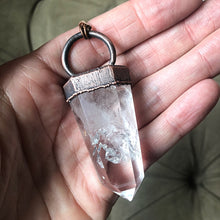 Load image into Gallery viewer, Clear Quartz Polished Point Necklace - Ready to Ship