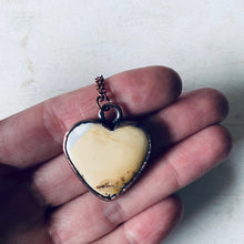 Load image into Gallery viewer, Maligano Jasper Heart Necklace #3