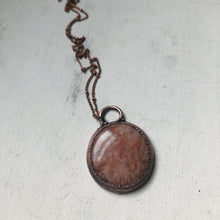 Load image into Gallery viewer, Round Sunstone Necklace - Ready to Ship
