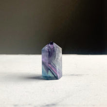 Load image into Gallery viewer, Fluorite Polished Point Necklace #2 - Equinox 2020