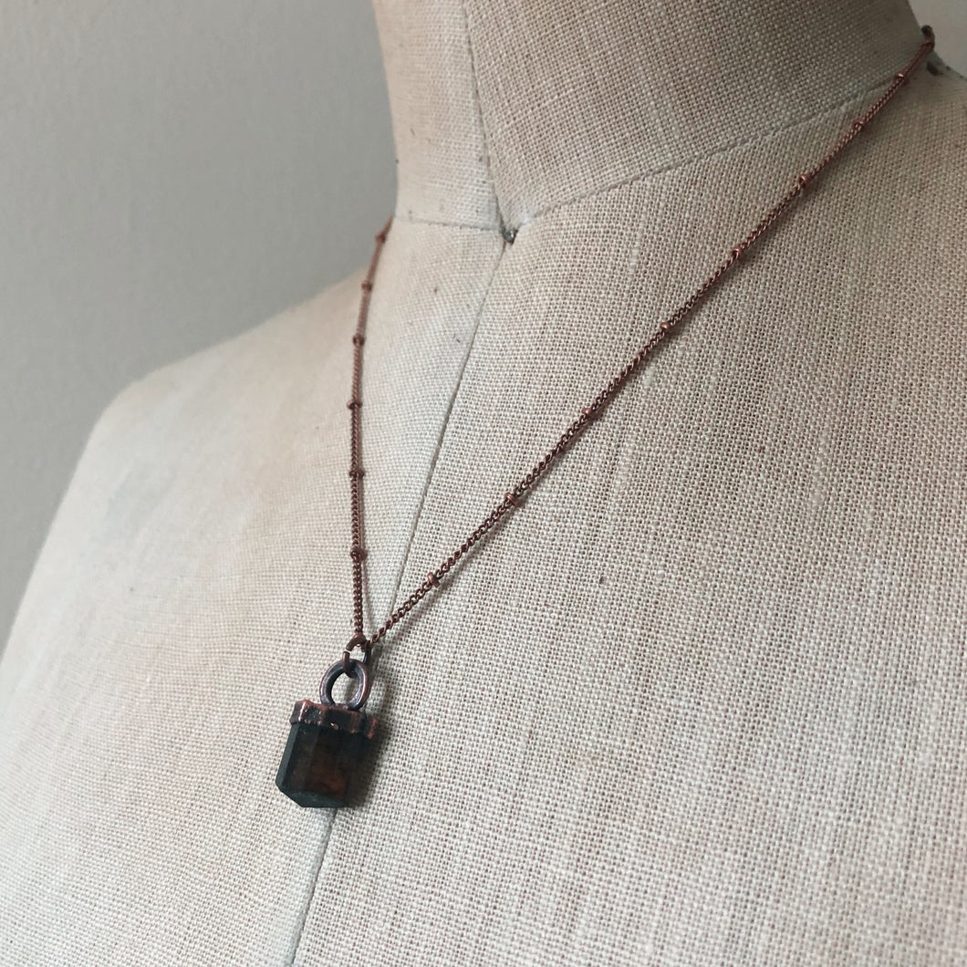 Dravite (Brown Tourmaline) Necklace #1
