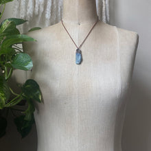 Load image into Gallery viewer, Raw Blue Kyanite Necklace #2 - Ready to Ship
