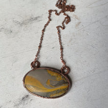 Load image into Gallery viewer, Bumblebee Jasper Oval Necklace #5