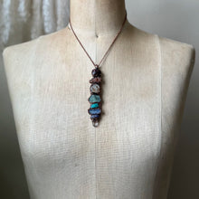 Load image into Gallery viewer, Chakra Stone Statement Necklace - Ready to Ship