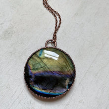 Load image into Gallery viewer, Labradorite Full Moon in Leo Necklace #7 - Ready to Ship
