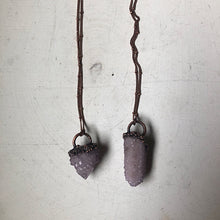 Load image into Gallery viewer, Amethyst Spirit Quartz Point Necklace - Ready to Ship
