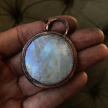 Load image into Gallery viewer, Rainbow Moonstone Necklace Round #1 - Ready to Ship