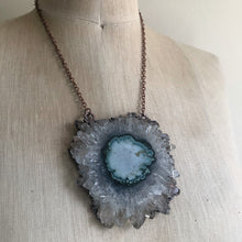 Load image into Gallery viewer, Stalactite Slice Necklace #1 - Ready to Ship