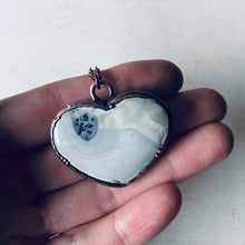 Load image into Gallery viewer, Maligano Jasper Heart Necklace #10