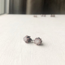 Load image into Gallery viewer, Clear Quartz Druzy Earrings #1 - Ready to Ship
