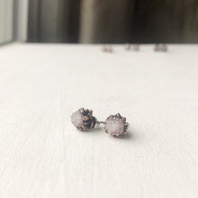 Load image into Gallery viewer, Clear Quartz Druzy Earrings #1 - Ready to Ship