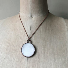 Load image into Gallery viewer, Selenite Snow Moon Necklace #2 - Ready to Ship