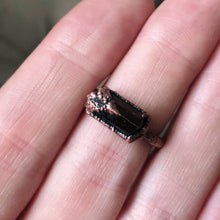 Load image into Gallery viewer, Dravite (Brown Tourmaline) Stacking Ring # 1 (Size 5.5)