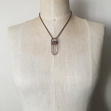 Load image into Gallery viewer, Polished Clear Quartz Point Necklace (3/12 Update)