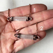 Load image into Gallery viewer, Selenite Mini Bar Necklace - Ready to Ship