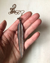 Load image into Gallery viewer, Electroformed Feather Necklace #2 (Satya Collection)
