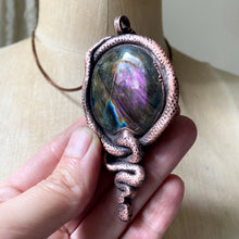 Load image into Gallery viewer, Purple Labradorite Necklace #8 - Ready to Ship