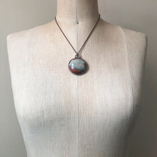 Load image into Gallery viewer, Polychrome Jasper Moon Necklace #5