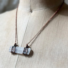 Load image into Gallery viewer, Selenite Bar Necklace - Ready to Ship