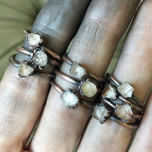 Load image into Gallery viewer, Raw Rutile Quartz Stacking Ring - Ready to Ship