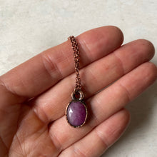 Load image into Gallery viewer, Pink Sapphire Necklace

