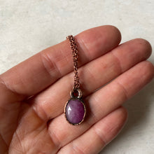 Load image into Gallery viewer, Pink Sapphire Necklace