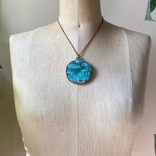 Load image into Gallery viewer, Malachite with Chrysocolla Necklace #4 - Ready to Ship