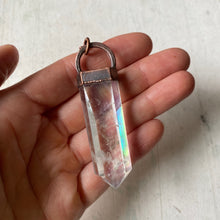Load image into Gallery viewer, Angel Aura Quartz Polished Point Necklace #2 - Ready to Ship