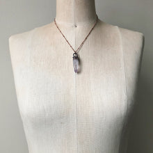 Load image into Gallery viewer, Vera Cruz Amethyst Point Necklace #2 - Snow Moon Collection
