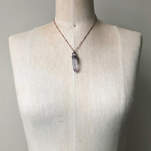Load image into Gallery viewer, Vera Cruz Amethyst Point Necklace #2 - Snow Moon Collection