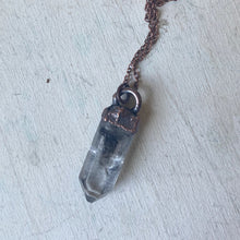 Load image into Gallery viewer, Raw Tibetan Black Quartz Necklace #1