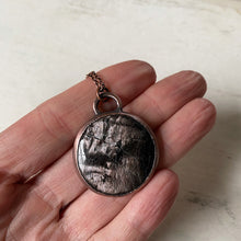 Load image into Gallery viewer, Hypersthene Black Moon Lilith Necklace #3 - Ready to Ship