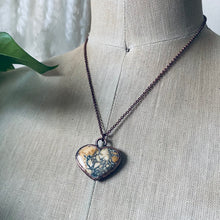 Load image into Gallery viewer, Maligano Jasper Heart Necklace #1