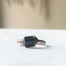 Load image into Gallery viewer, Dravite (Brown Tourmaline) Stacking Ring # 3 (Size 6.25)