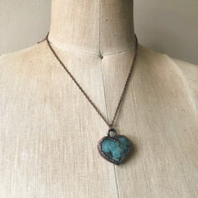 Load image into Gallery viewer, Amazonite Heart Necklace #3