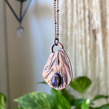 Load image into Gallery viewer, Electroformed Butterfly Wing & Labradorite Necklace #3 - Ready to Ship