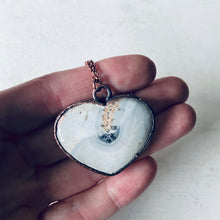 Load image into Gallery viewer, Maligano Jasper Heart Necklace #10