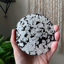 Load image into Gallery viewer, New Moon in Aquarius Scrying Mirror - Ready to Ship