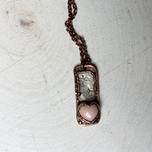 Load image into Gallery viewer, Star Shine Necklace with Pink Opal - Ready to Ship