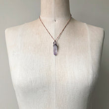 Load image into Gallery viewer, Vera Cruz Amethyst Point Necklace #3 - Snow Moon Collection