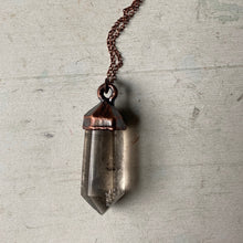 Load image into Gallery viewer, Small Polished Smoky Quartz Point Necklace - Ready to Ship