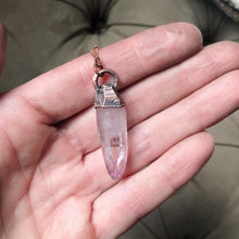 Load image into Gallery viewer, Vera Cruz Amethyst Point Necklace #4 - Snow Moon Collection