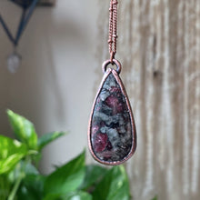 Load image into Gallery viewer, Eudialyte Teardrop Necklace #1 - Ready to Ship