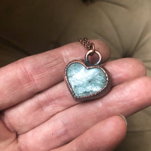 Load image into Gallery viewer, Amazonite Heart Necklace #1