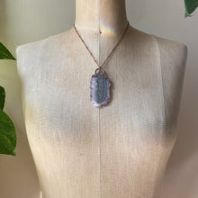Load image into Gallery viewer, Amethyst Stalactite Slice Necklace #5 - Ready to Ship