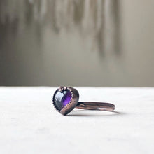 Load image into Gallery viewer, Amethyst Ring - Heart #1 (Size 8.25) - Ready to Ship