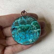 Load image into Gallery viewer, Malachite with Chrysocolla Necklace #5 - Ready to Ship
