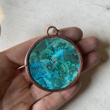 Load image into Gallery viewer, Malachite with Chrysocolla Necklace #6 - Ready to Ship
